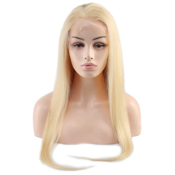 Gerçek Front Lace Platin Tül Peruk - 80-85cm