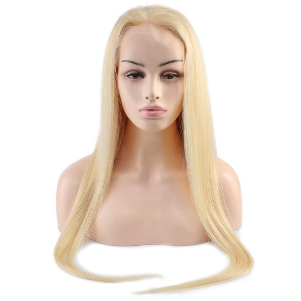 Gerçek Front Lace Platin Tül Peruk - 85-90cm