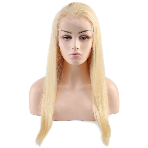 Gerçek Front Lace Tül Peruk - Platin  - 60-65cm